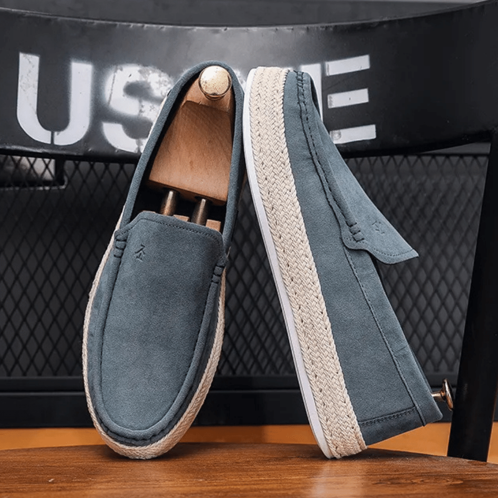 Leren mocassins voor heren Nantes Verno