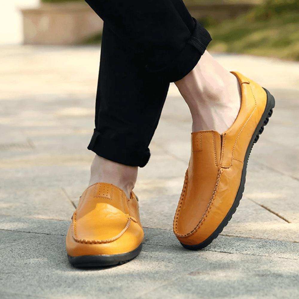 Leren mocassin voor heren Verno