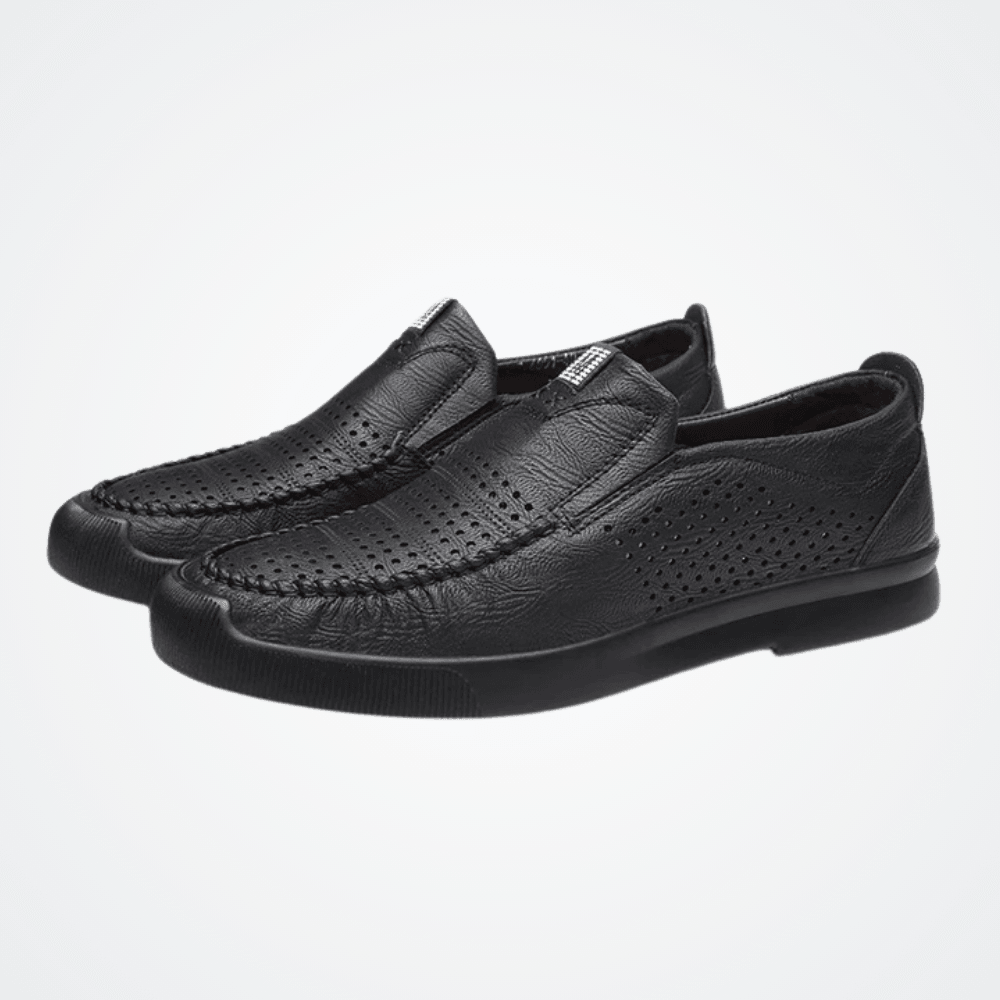 Heren leren mocassins Milan Verno