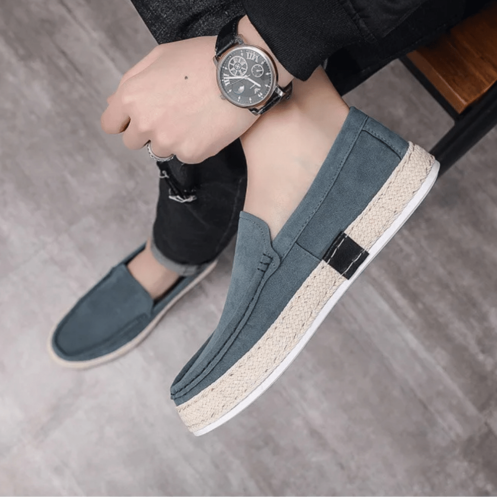 Leren mocassins voor heren Nantes Verno