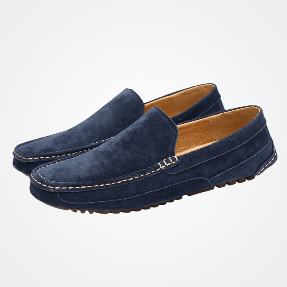 Heren leren mocassin Zweden Verno