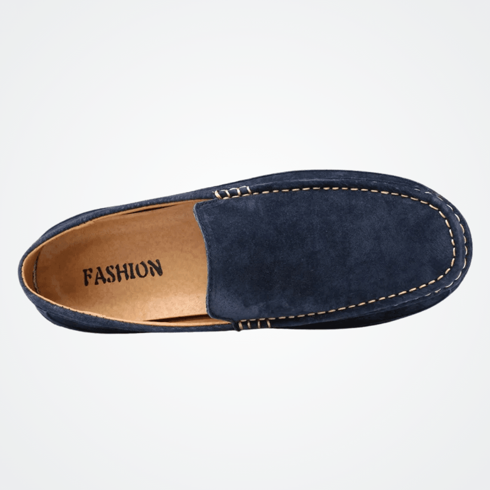 Heren leren mocassin Zweden Verno