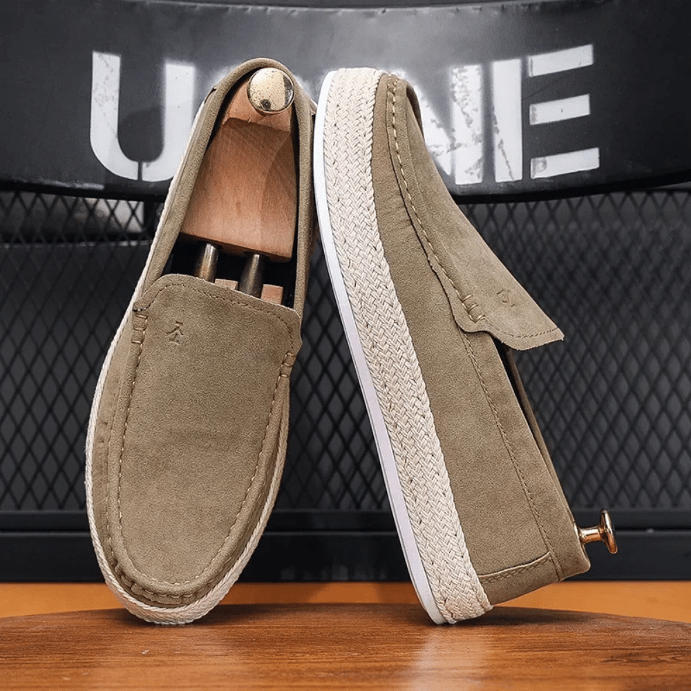 Leren mocassins voor heren Nantes Verno