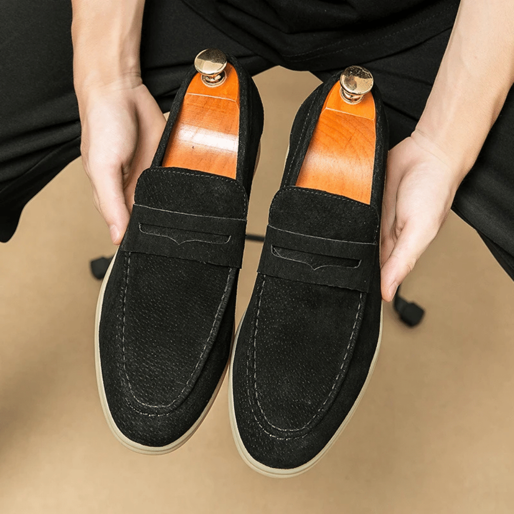 Leren mocassin loafer voor heren Liverpool Verno