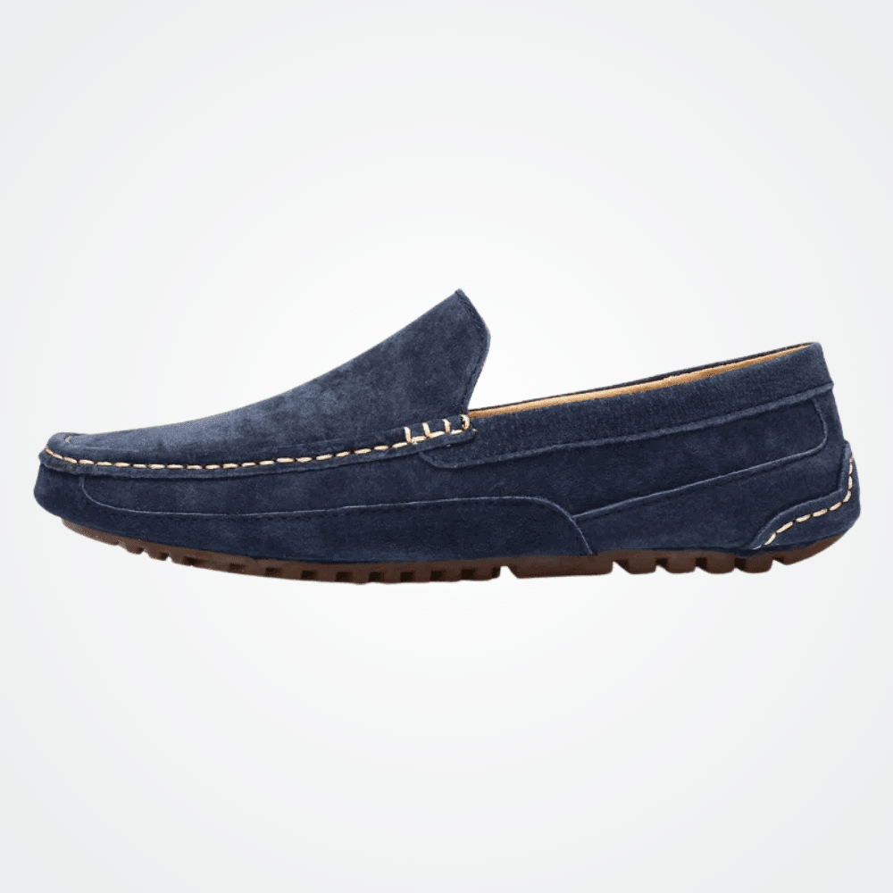 Heren leren mocassin Zweden Verno