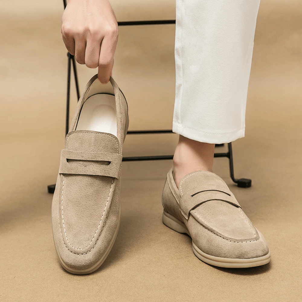 Leren mocassin loafer voor heren Liverpool Verno