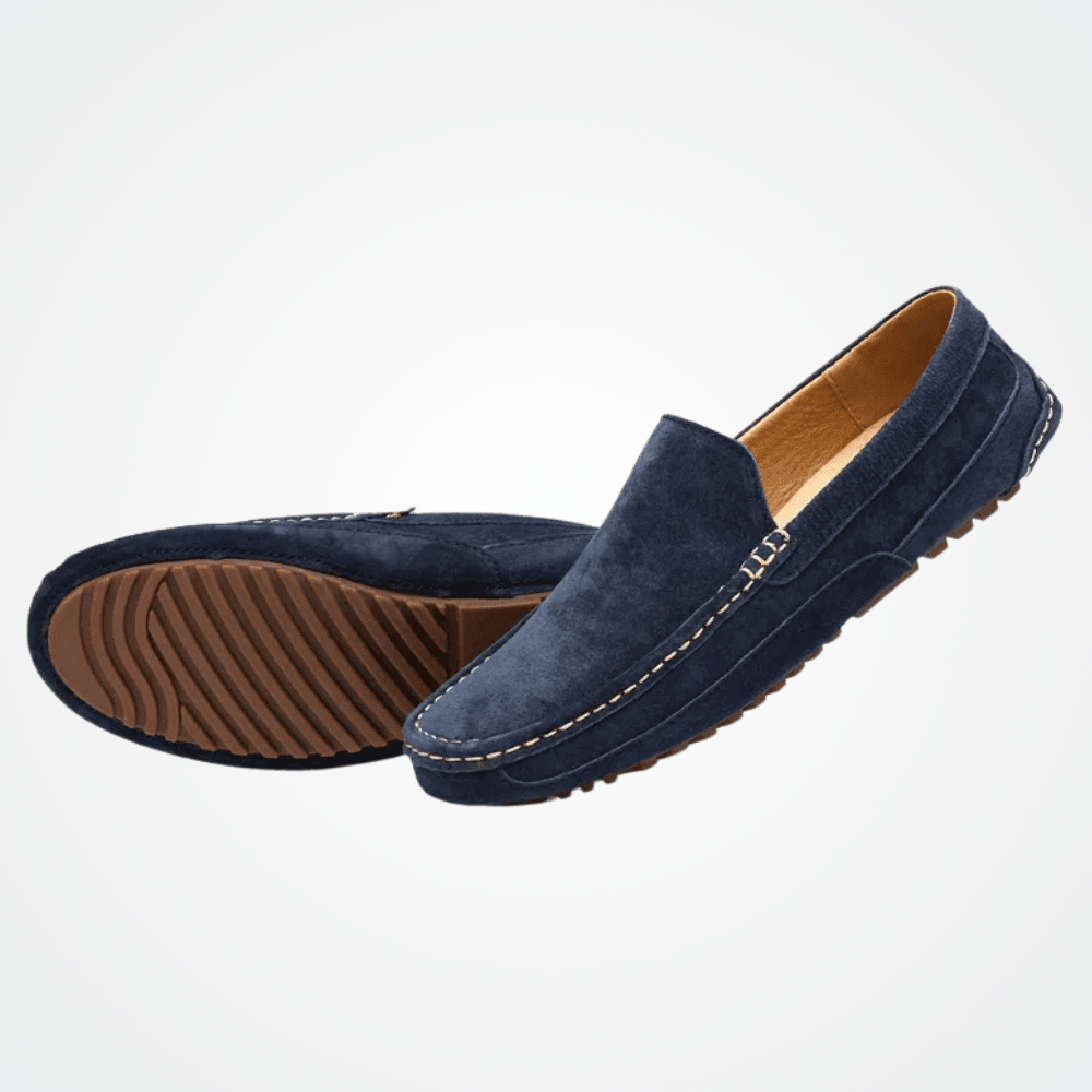 Heren leren mocassin Zweden Verno