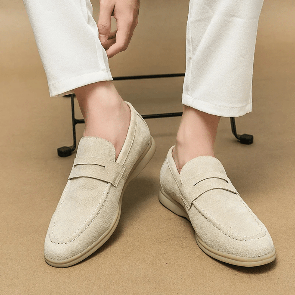 Leren mocassin loafer voor heren Liverpool Verno