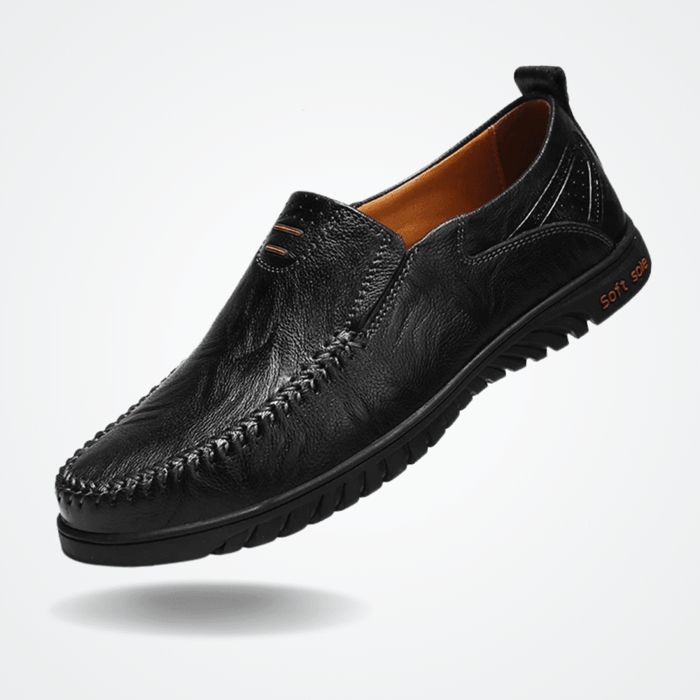 Leren herenmocassin Pisa Verno
