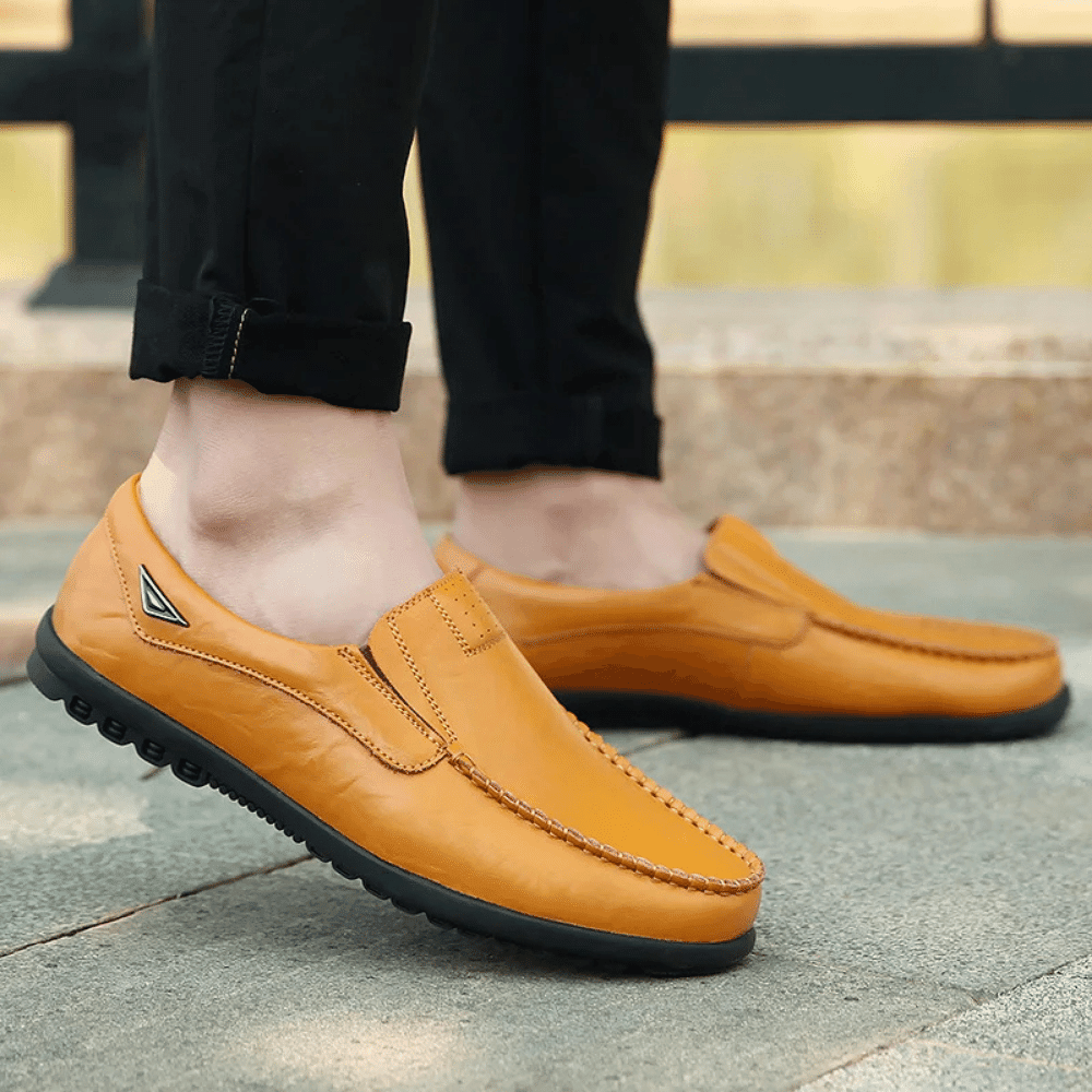 Leren mocassin voor heren Verno
