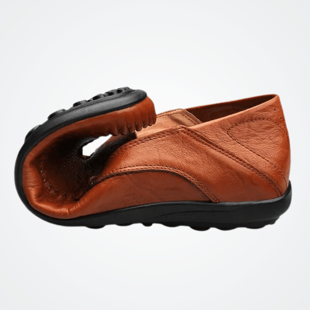 Leren herenmocassins Florença Verno
