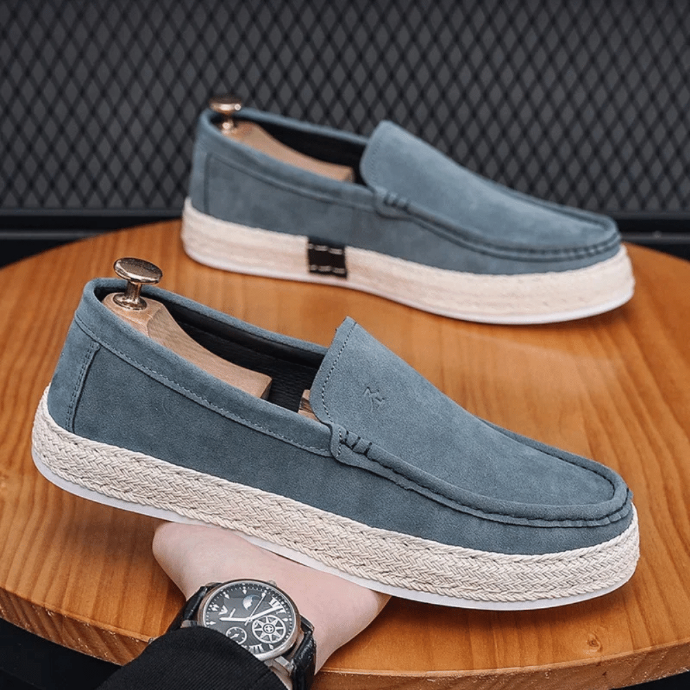Leren mocassins voor heren Nantes Verno