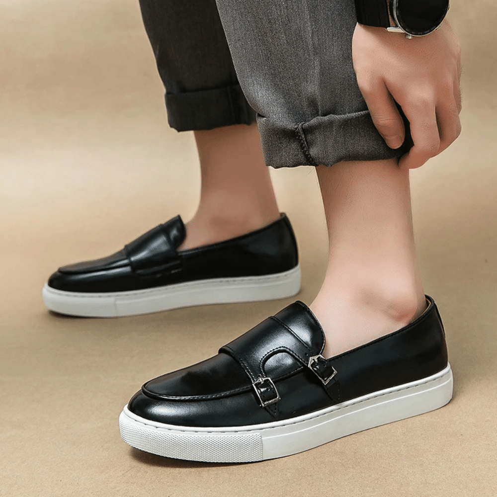 Heren leren mocassin Rennes Verno