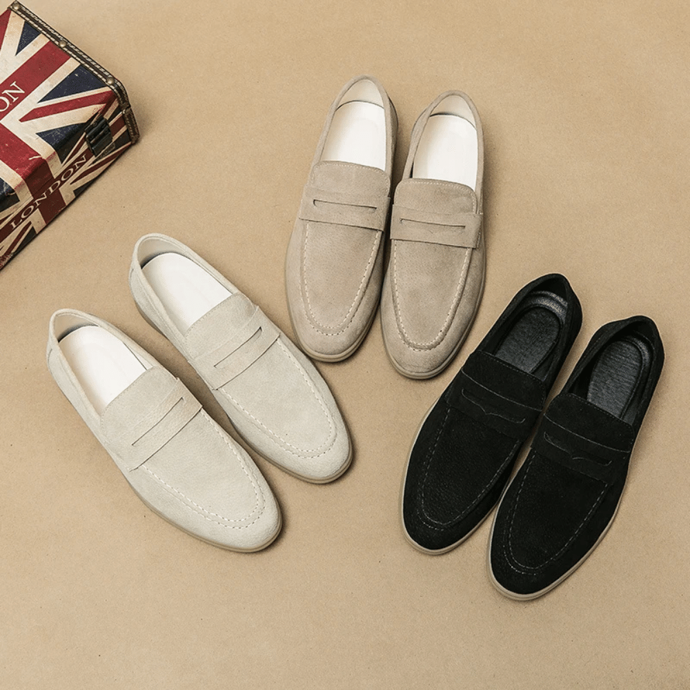 Leren mocassin loafer voor heren Liverpool Verno