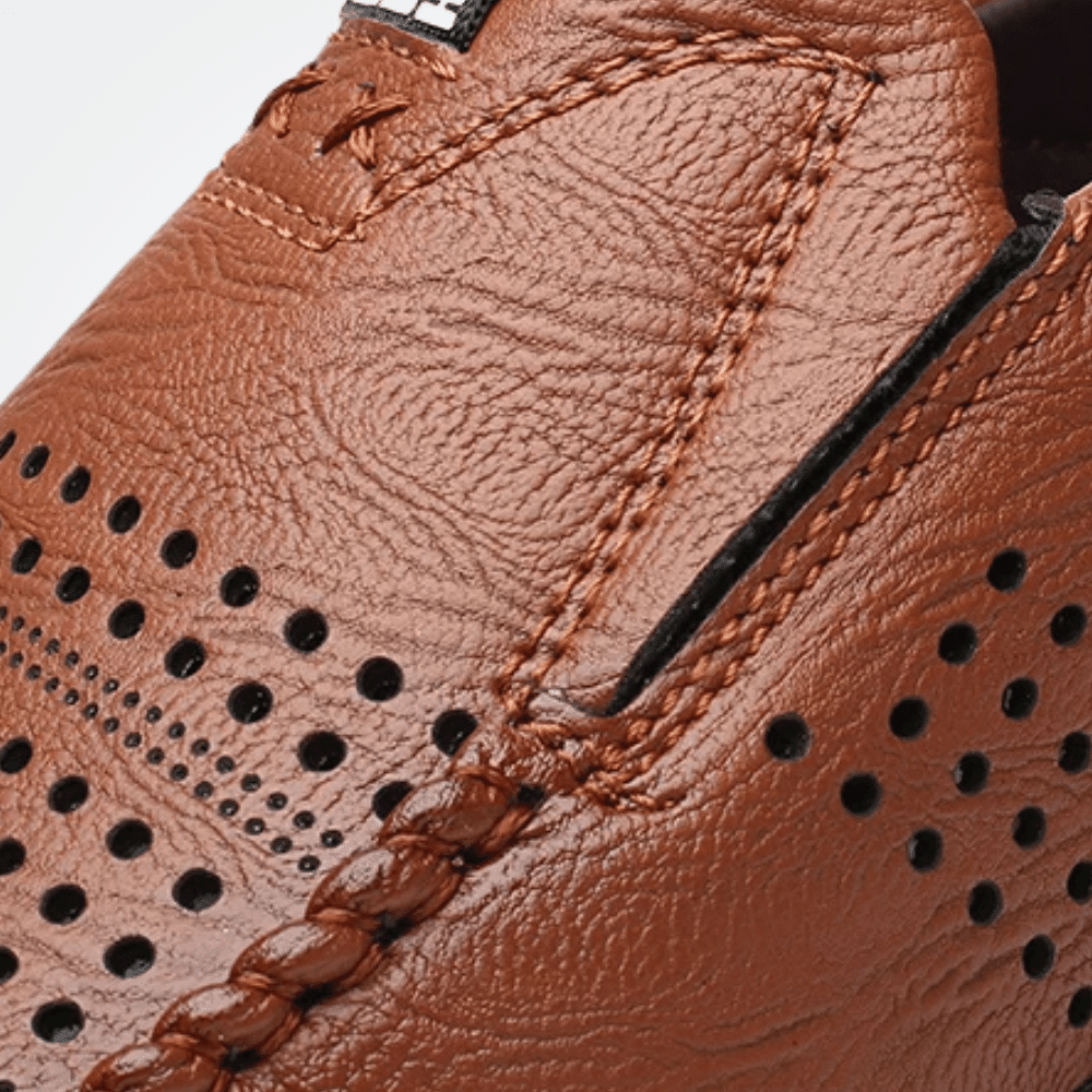 Heren leren mocassins Milan Verno