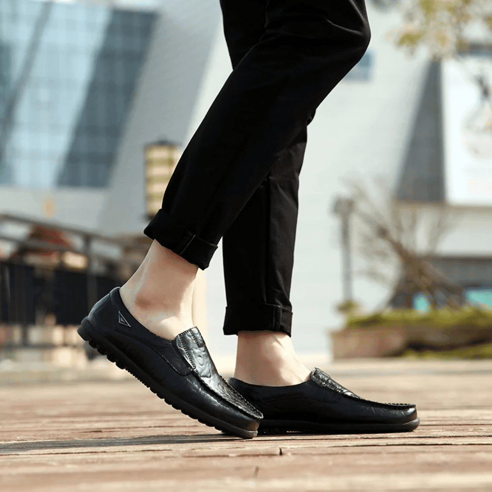 Leren mocassin voor heren Verno