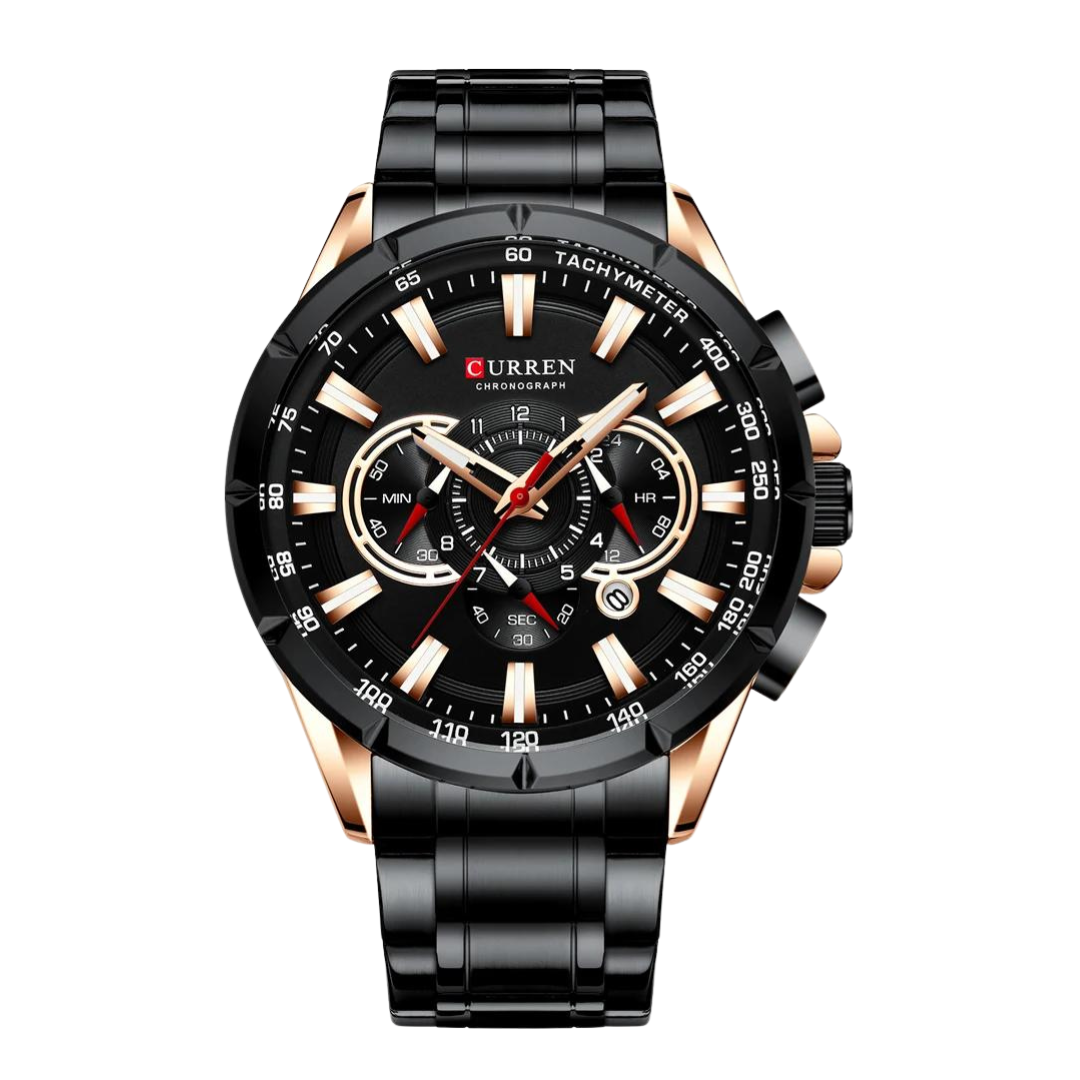 Roestvrijstalen horloge Verno