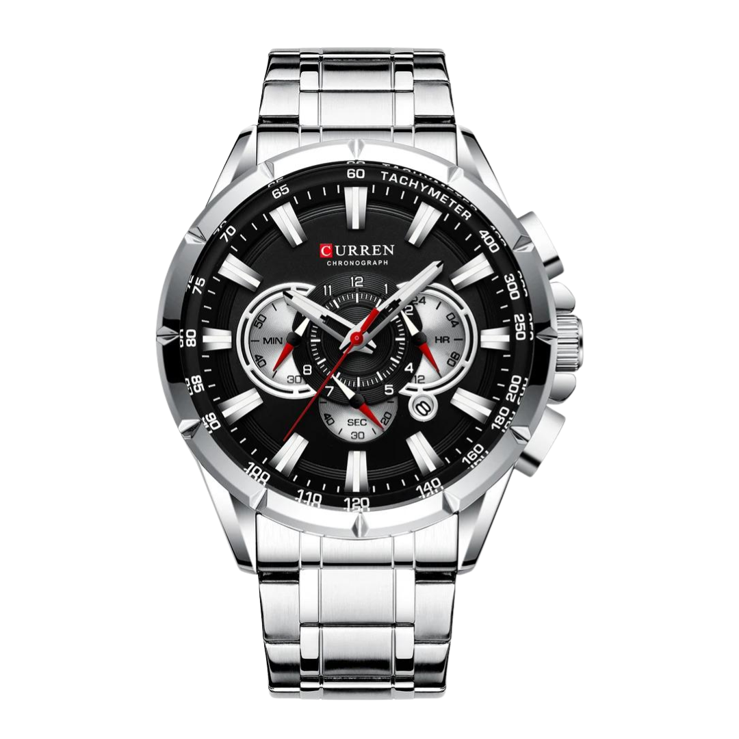 Roestvrijstalen horloge Verno