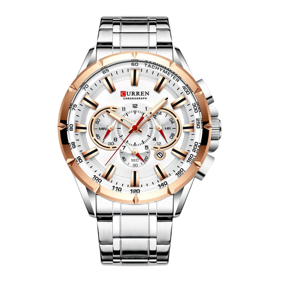 Roestvrijstalen horloge Verno