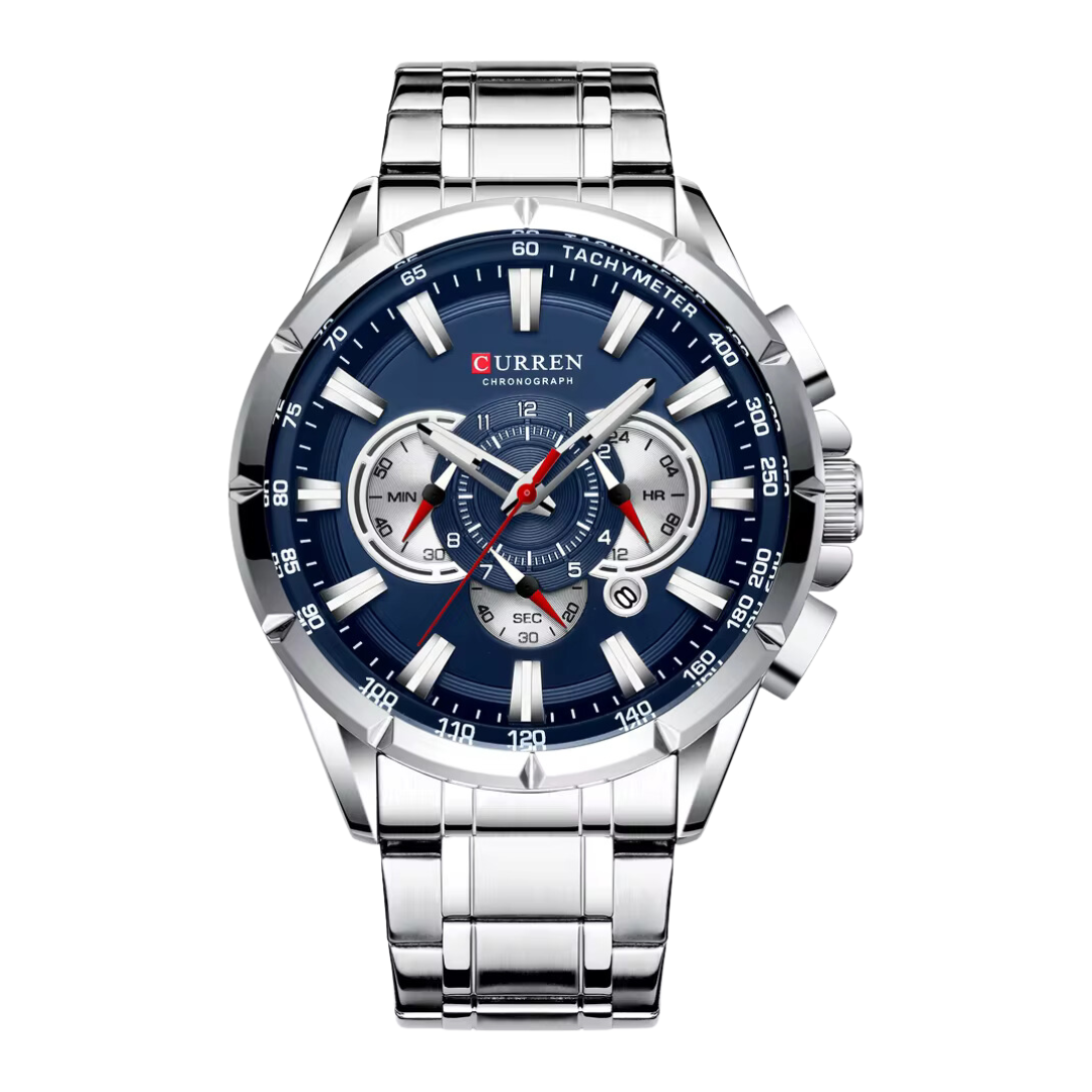 Roestvrijstalen horloge Verno