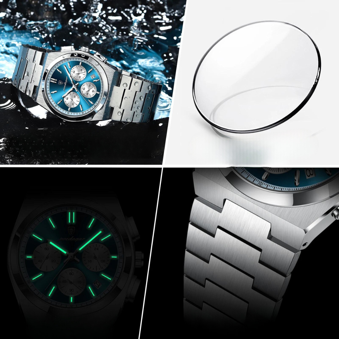 Poedagar Titanium Horloge Verno