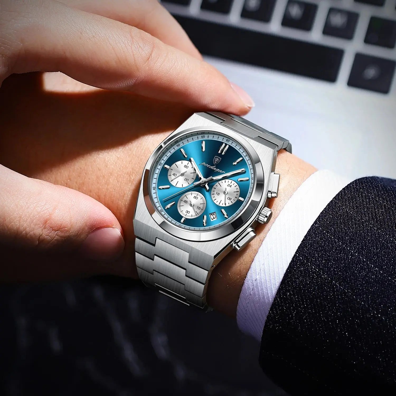 Poedagar Titanium Horloge Verno