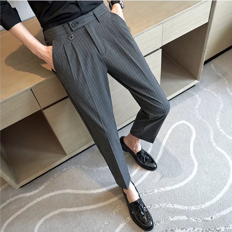 Gestreepte pantalon Verno