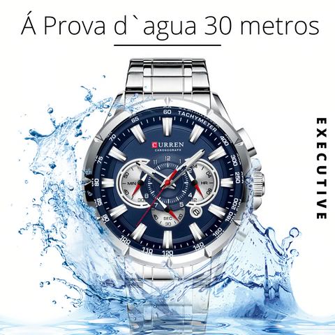 Roestvrijstalen horloge Verno