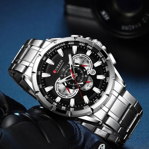 Roestvrijstalen horloge Verno