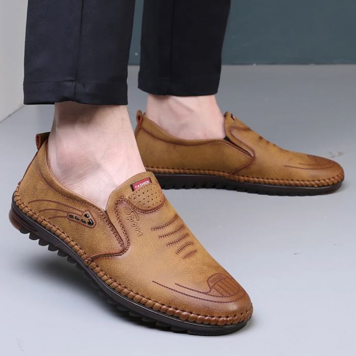 Italiaanse leren schoen - ultracomfortabel en ademend