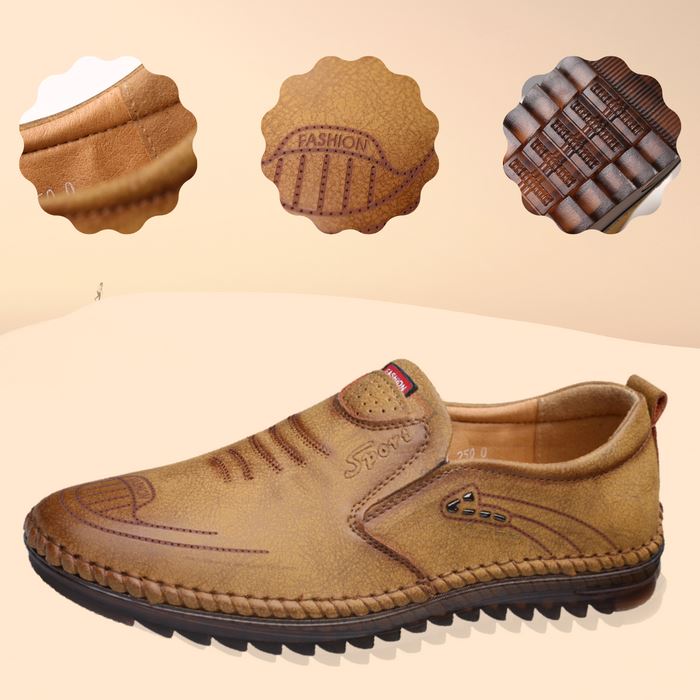 Italiaanse leren schoen - ultracomfortabel en ademend