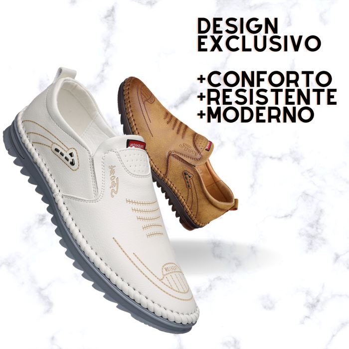 Italiaanse leren schoen - ultracomfortabel en ademend