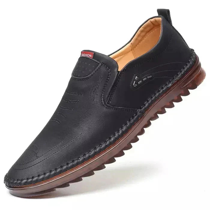 Italiaanse leren schoen - ultracomfortabel en ademend