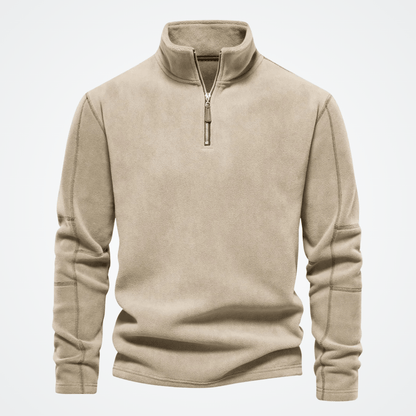 Herenhoodie met hoge kraag Tromsø Verno