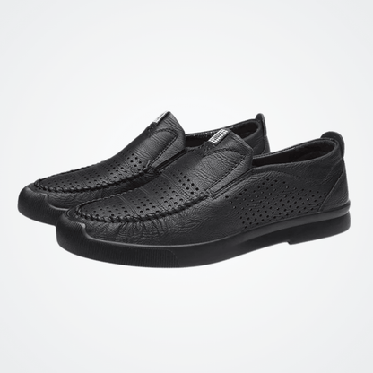 Heren leren mocassins Milan Verno