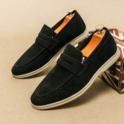 Leren mocassin loafer voor heren Liverpool Verno
