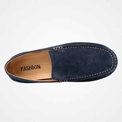 Heren leren mocassin Zweden Verno