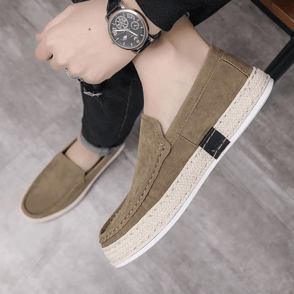 Leren mocassins voor heren Nantes Verno