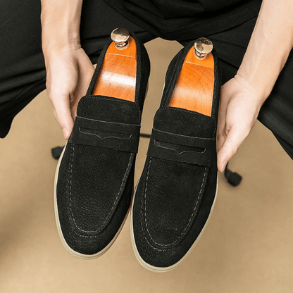 Leren mocassin loafer voor heren Liverpool Verno