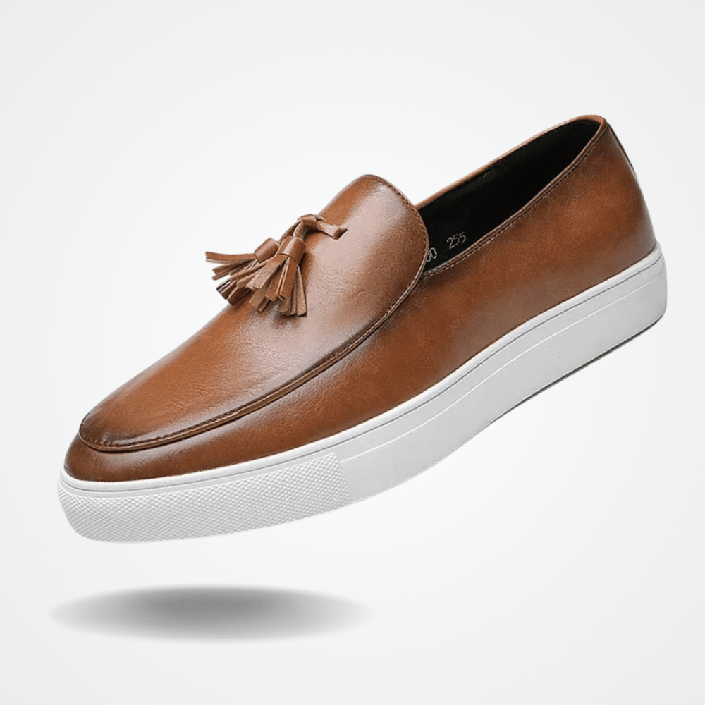 Heren leren mocassin Toulouse Verno