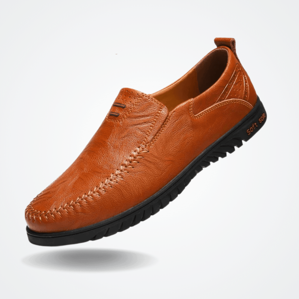 Leren herenmocassin Pisa Verno