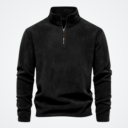 Herenhoodie met hoge kraag Tromsø Verno