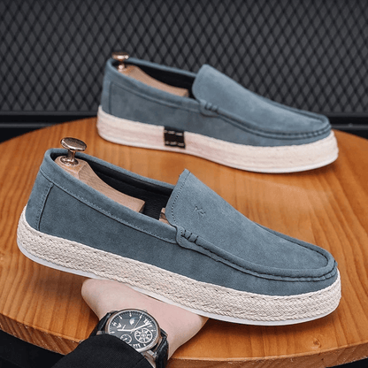 Leren mocassins voor heren Nantes Verno