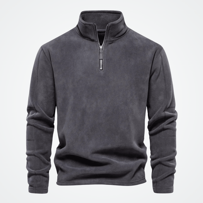 Herenhoodie met hoge kraag Tromsø Verno