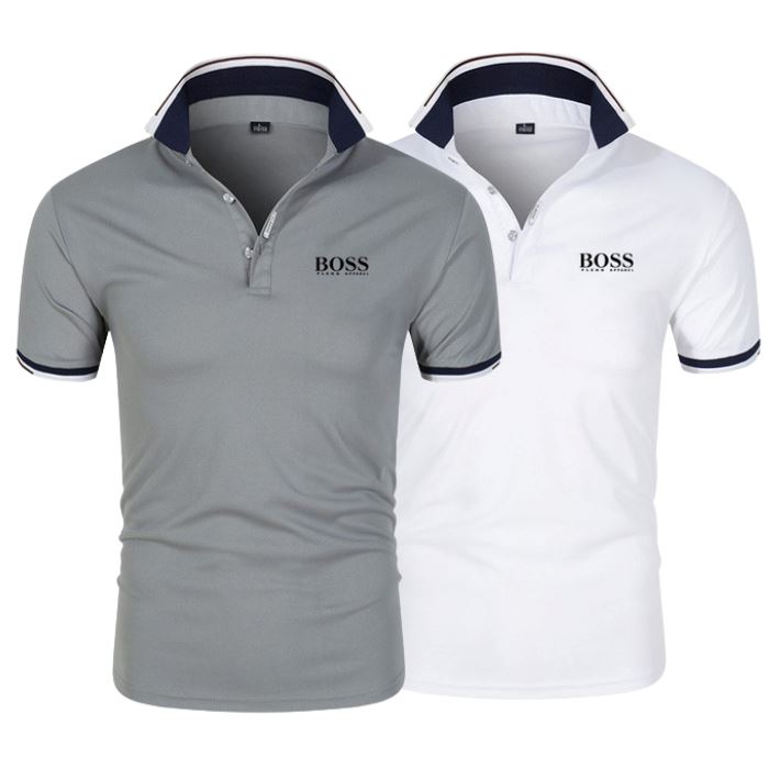 [KOOP 1, KRIJG 2] 2-pack Essential Boss poloshirts 