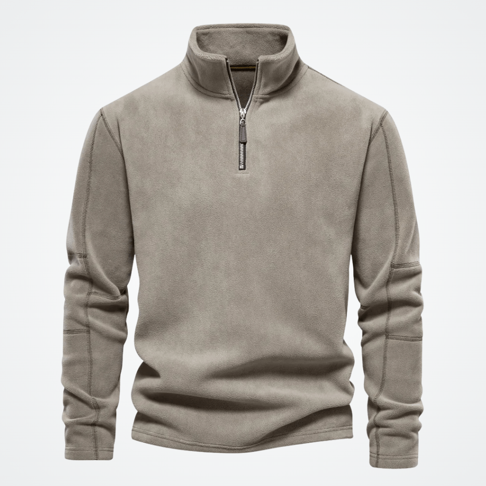 Herenhoodie met hoge kraag Tromsø Verno
