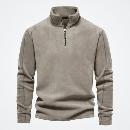 Herenhoodie met hoge kraag Tromsø Verno