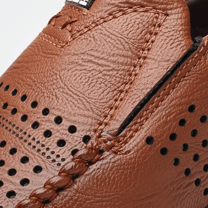 Heren leren mocassins Milan Verno