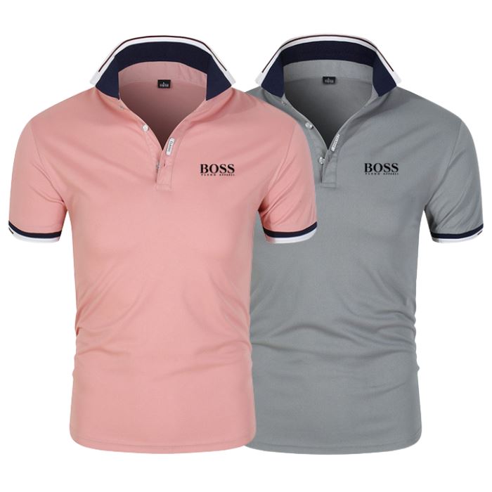 [KOOP 1, KRIJG 2] 2-pack Essential Boss poloshirts 