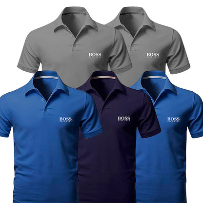 [KOOP 3, KRIJG 5] Kit 5 Polo Boss Essential 